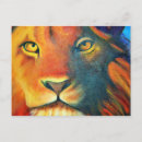 Search for lions mane postcards Big cat