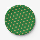 Search for green and gold paper plates Graduate