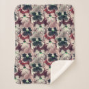 Search for burgundy blankets Black