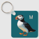 Search for puffins square key rings Atlantic puffin