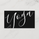 Search for yoga instructor business cards Script