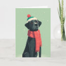 Search for black lab christmas cards Dog
