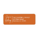 Search for everything return address labels Merry christmas