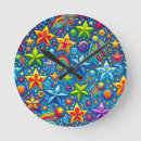 Search for colourful clocks Stars
