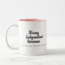 Search for independent mugs For her