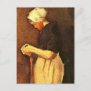 Search for vintage portraits woman postcards Van gogh