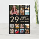 Search for 29th birthday cards Twenty ninth birthday