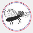 Search for blue and red stickers Vote