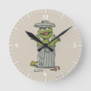 Search for sesame street characters clocks Oscar the grouch