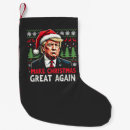 Search for donald trump christmas stockings Republican