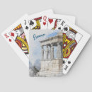 Search for greek playing cards Watercolor