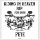 Search for condolence stickers In loving memory