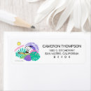 Search for vacation return address labels Aloha