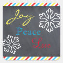 Search for love peace and joy stickers Colourful