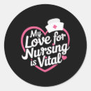 Search for i heart nursing stickers I love you