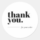 Search for plain thank you stickers Business