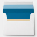 Search for beach wedding envelopes Blue