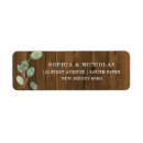 Search for wood return address labels Botanical