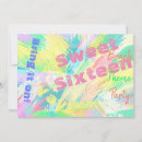 Search for pastel sweet 16 invitations Birthday