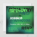 Search for abstract birthday invitations Unique