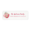 Search for trees return address labels Christmas tree