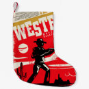 Search for cowboy christmas stockings Vintage