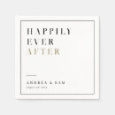 Search for happily ever after napkins Chic