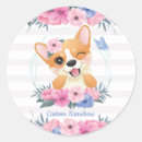 Search for cute corgi stickers Whimsical