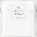 Search for patriotic wedding stickers Red white and blue
