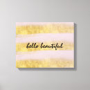 Search for pink and gold canvas prints Glam