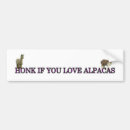 Search for alpacas bumper stickers Animal