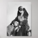 Search for vintage dog art posters Black and white