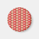 Search for pop round magnets Red