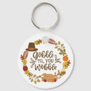 Search for gobble key rings Thanksgiving