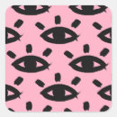 Search for eye pattern stickers Illustration