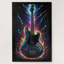 Search for bass guitar puzzles Rock