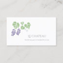 Search for grape vine business cards Purple