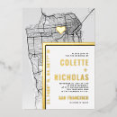 Search for golden gate bridge wedding invitations California