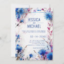 Search for bliss wedding invitations Blue
