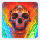 Search for flaming skull stickers Fire