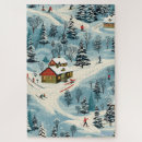 Search for snow skiing puzzles Mountain