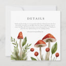 Search for mushroom square invitations Forest