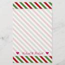 Search for lined christmas paper stationery paper Red