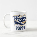 Search for worlds best grandfather mugs Poppy