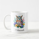 Search for colourful owls mugs Text