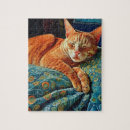 Search for ginger cat puzzles Feline