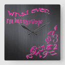 Search for whatever clocks Whatever i'm late anyways