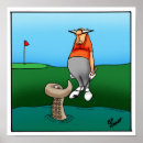 Search for funny golfer posters Ball