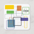 Search for mid century business cards Simple