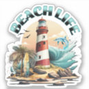 Search for light houses stickers Beach
